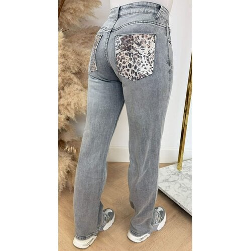 SHINE LEO POCKET JEANS 6173 GREY