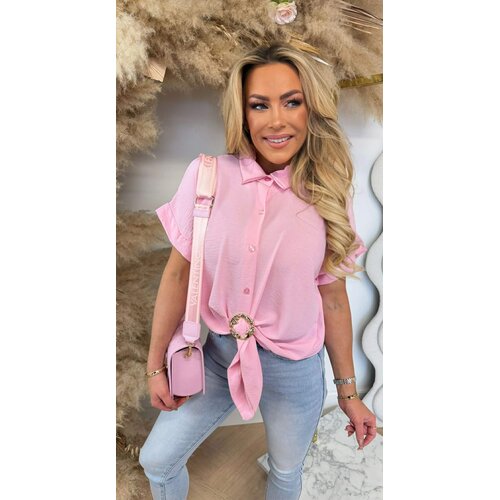 GOLDEN KNOT BLOUSE LIGHTPINK GOLDEN KNOT BLOUSE LIGHTPINK