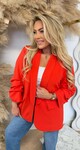 NINA OVERSIZED CROPPED MOUW BLAZER ORANGE