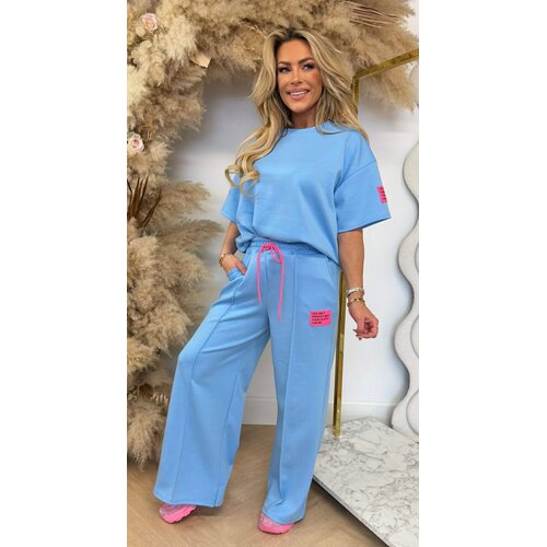 VIRAL LONG EMBLEEM SET BLUE