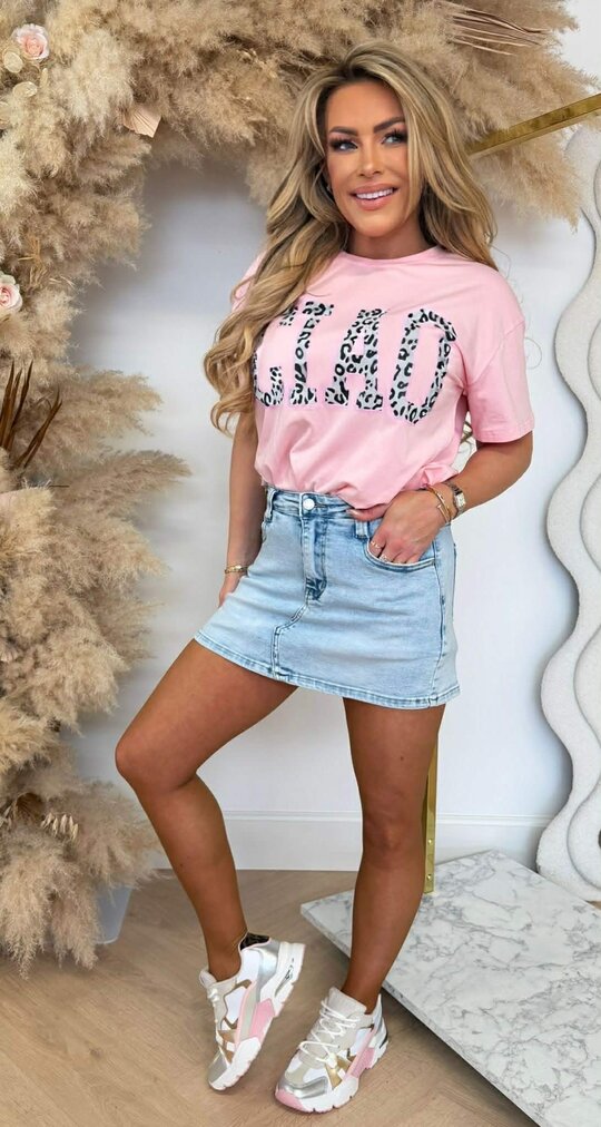 CIAO LEO TEKST SHIRT 8011546 LIGHTPINK