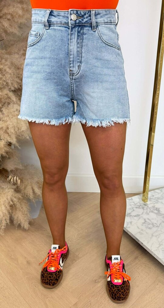 GLITTER POCKET SHORT 1595-1 ORANGE