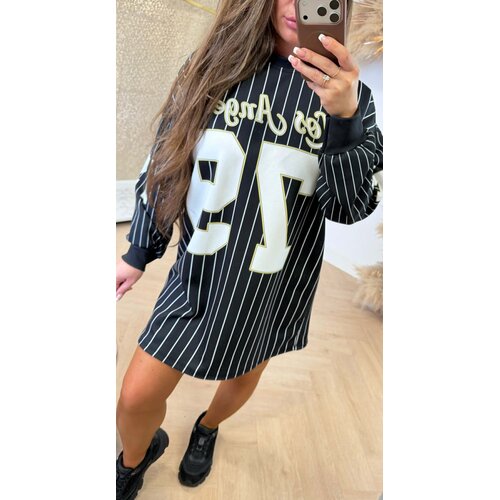 BASEBALL LA 79 LONG TEE BLACK