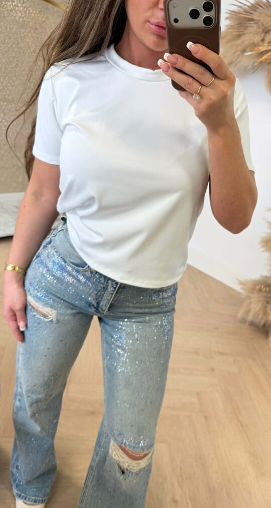 SMOOTH FIT BASIC TEE OFFWHITE