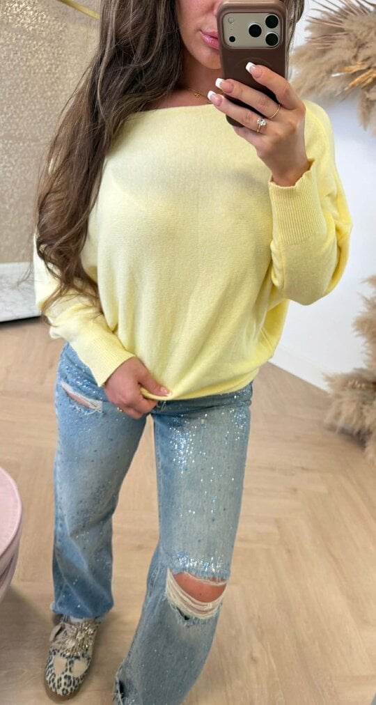 LAURA SOFT TOUCH TOP YELLOW