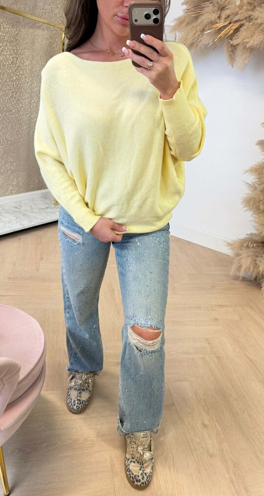 LAURA SOFT TOUCH TOP YELLOW