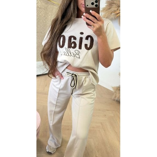 CIAO BELLA SET BEIGE/CHOCO