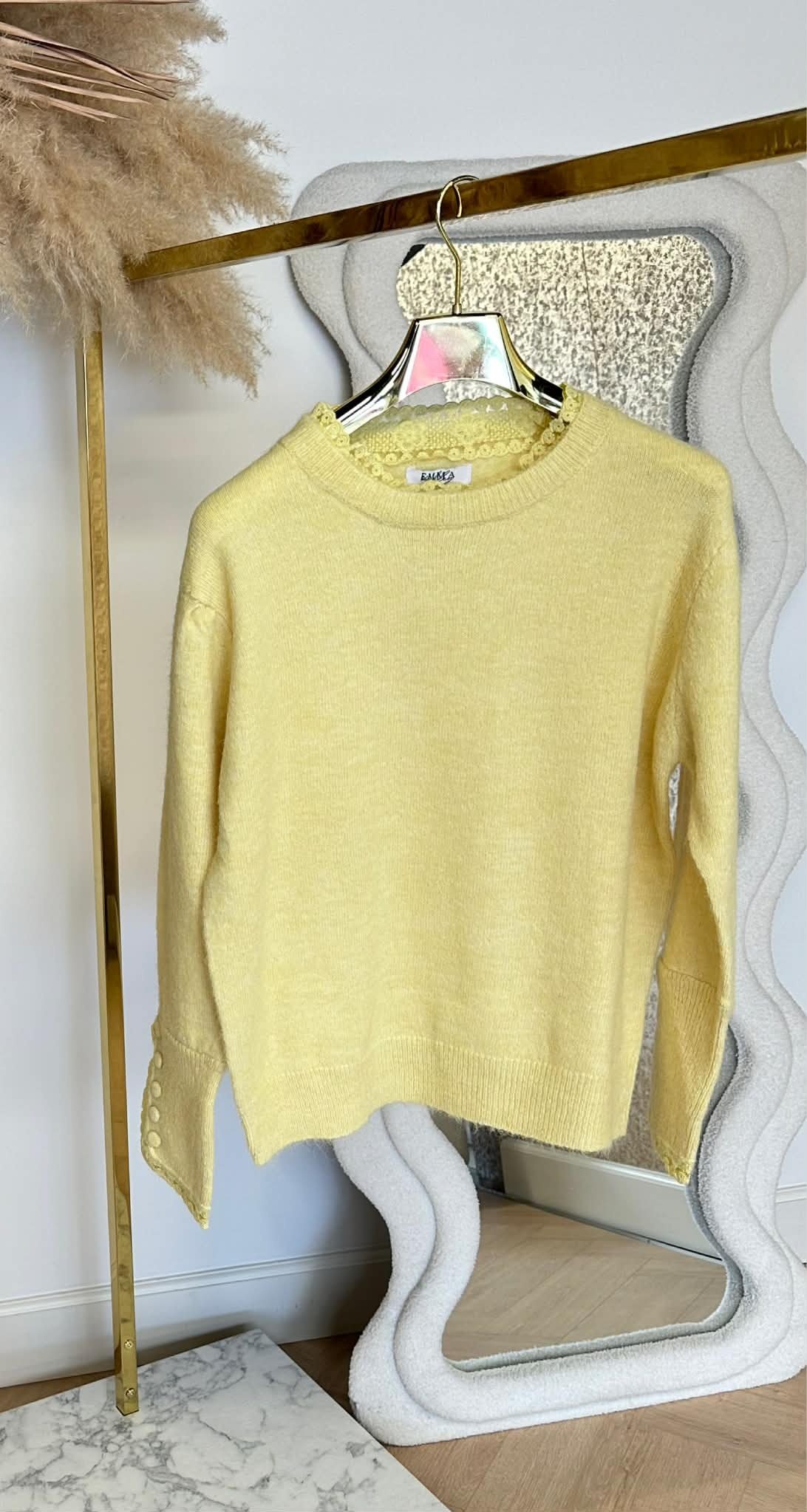 CUTIE SWEAT RY606 YELLOW