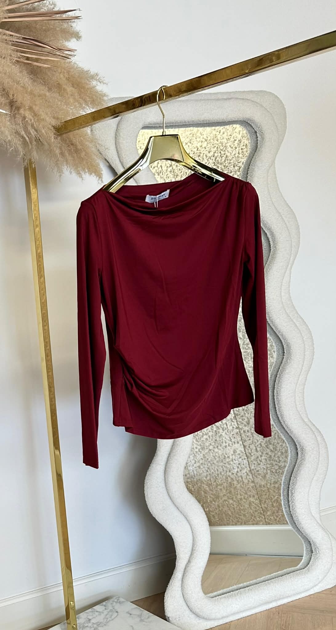 BY SWAN BASIC LONGSLEEVE 9261 BORDEAUX