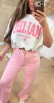 MALIBU CROPPED TEE WHITE