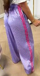SHINE LEOPARD PANTS LILA