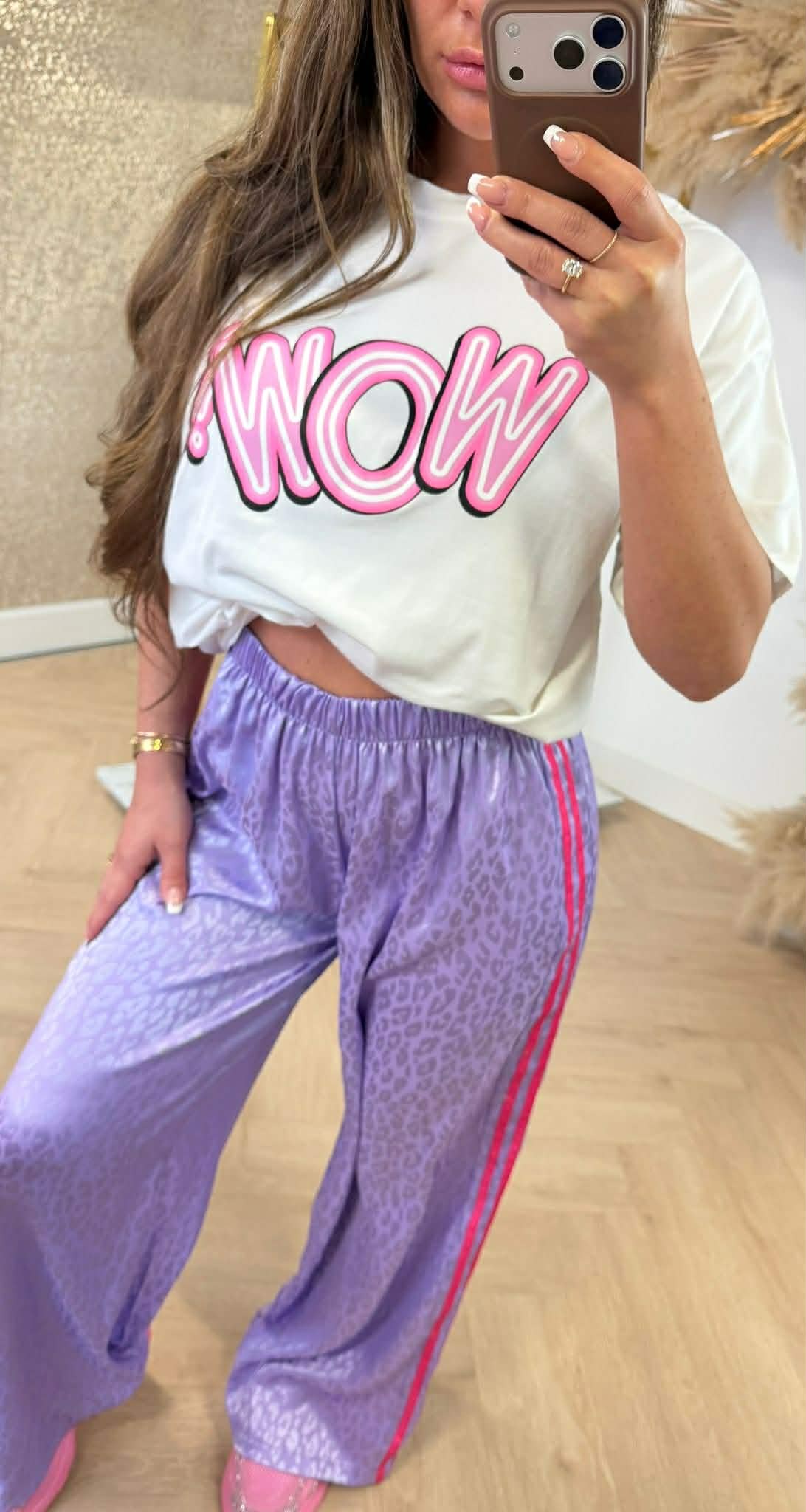 WOW TEE *L* 28575 OFFWHITE