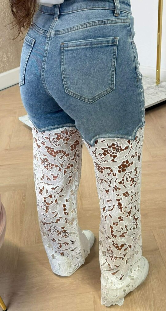 LACE FESTIVAL JEANS 7013 DENIMBLUE