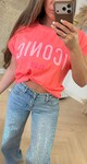 ICONIC DOTS T-SHIRT 690010-162 NEONCORAL