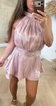 SHINE PLAYSUIT PINK