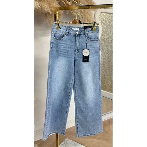 LAULIA FULL LENGTH  LEG JEANS 339-11 DENIMBLUE