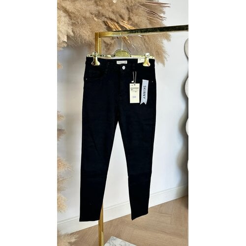 BASIC SKINNY JEANS 6305+A BLACK