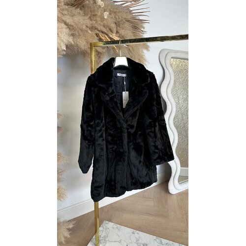 MISS SOFTY FAUX FUR JACKET 55811 BLACK