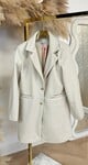 CHIQUE BUTTON TRENCHCOAT BEIGE