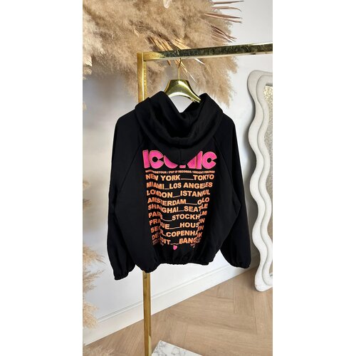 ICONIC HOODIE 20421 BLACK