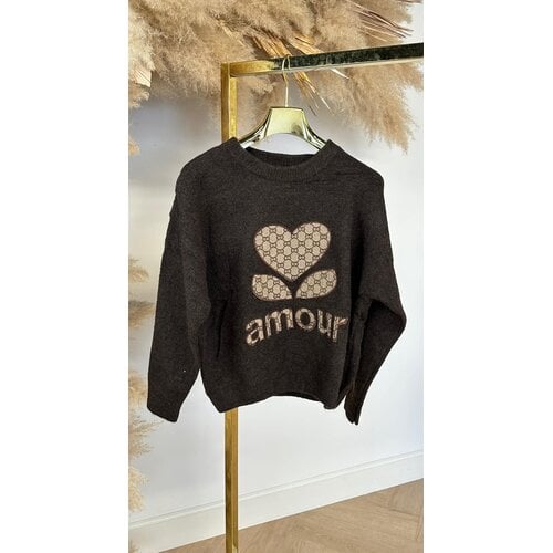 ADDI SWEATER 806 CHOCO