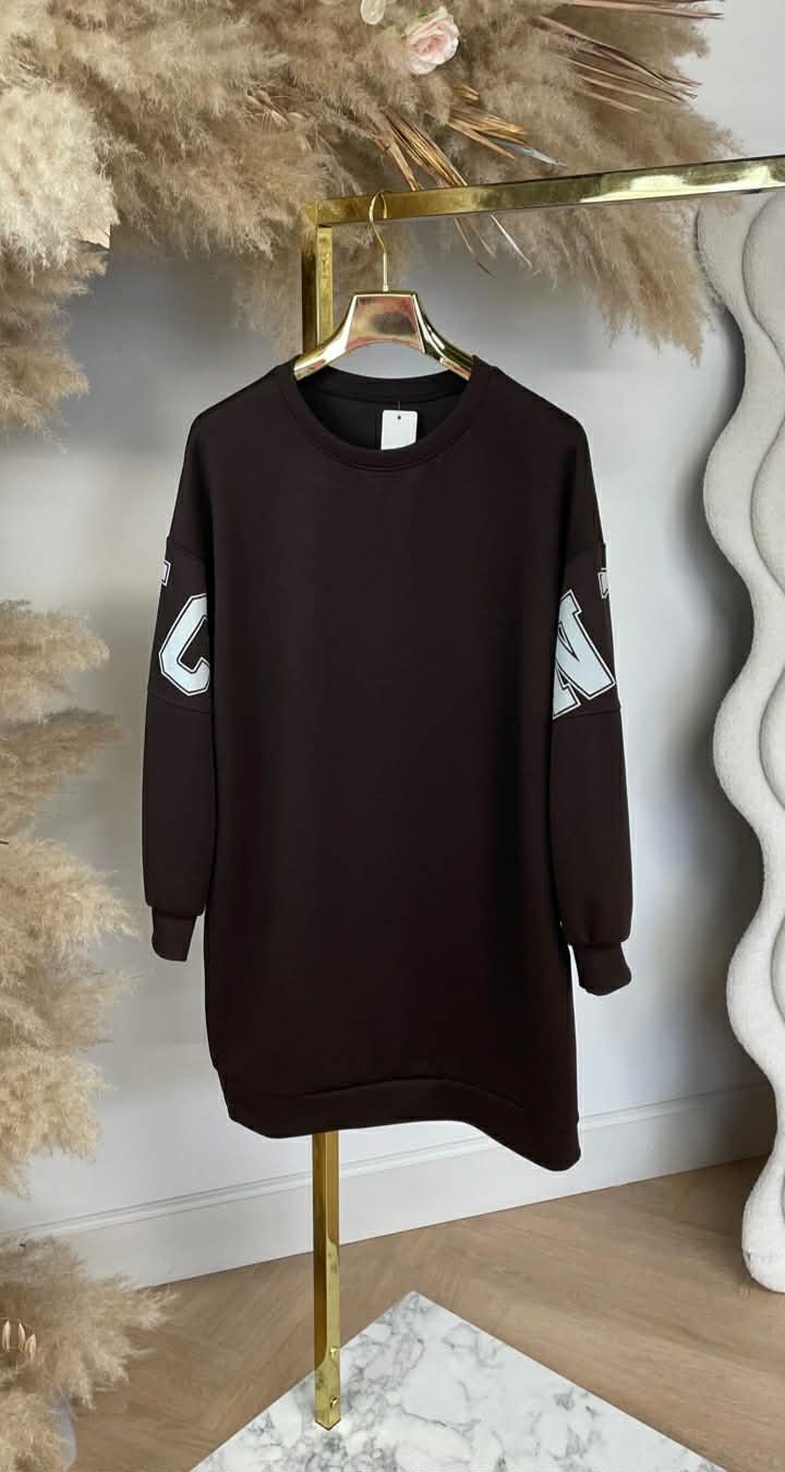 NYC LONG SWEAT CHOCO