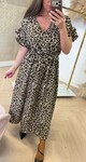 MAXI BUTTON DRESS LEO