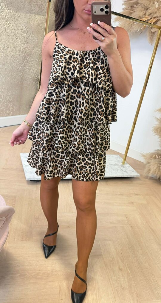 LAAGJES PRINT DRESS LEO