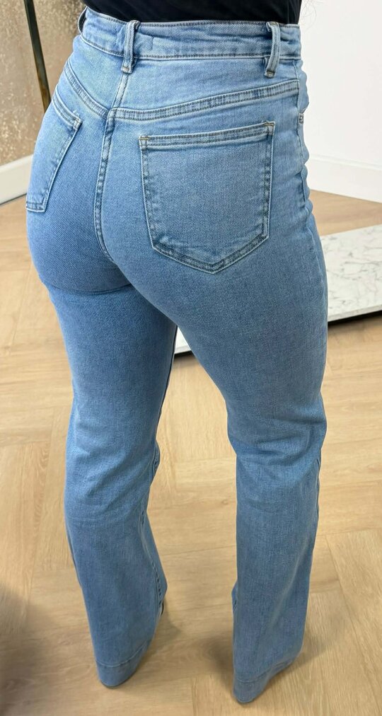 LESLIE STRAIGHT LEG FIT JEANS 6511 BLUE