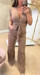 BY SWAN TRAVEL BASIC JUMPSUIT 7721 LIGHTBROWN BY SWAN TRAVEL BASIC JUMPSUIT 7721 LIGHTBROWN