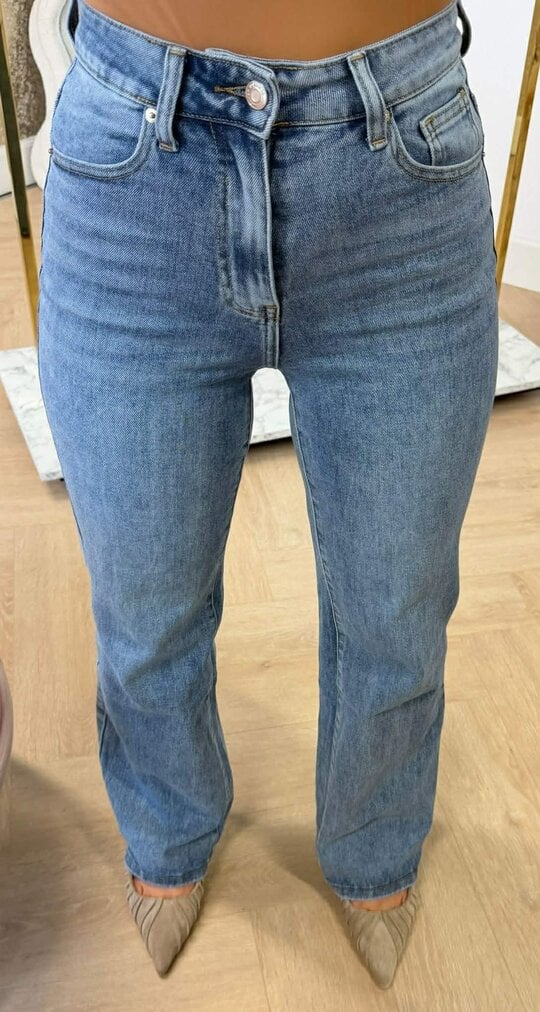 WIDE LEG BASIC JEANS RJ78