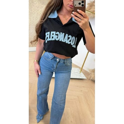 LA KRAAG SHIRT 7028 BLACK