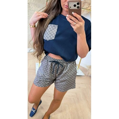 GUC SPARKLE SET NAVY