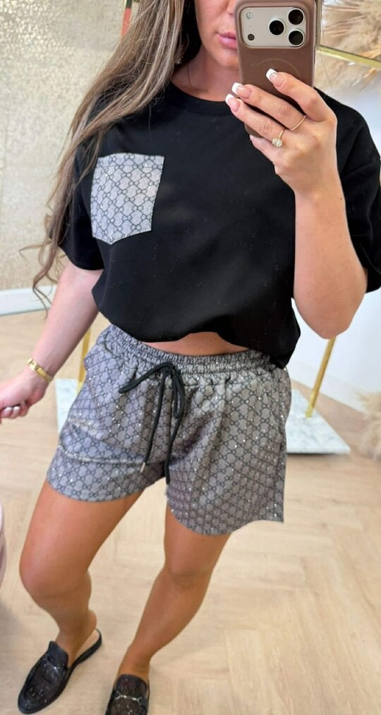 GUC SPARKLE SET BLACK