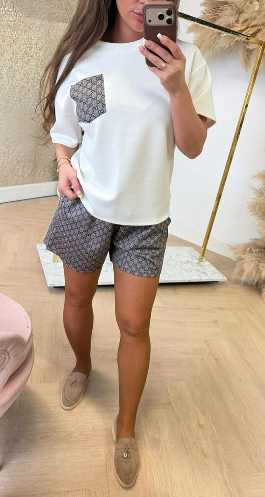 GUC SPARKLE SET OFFWHITE