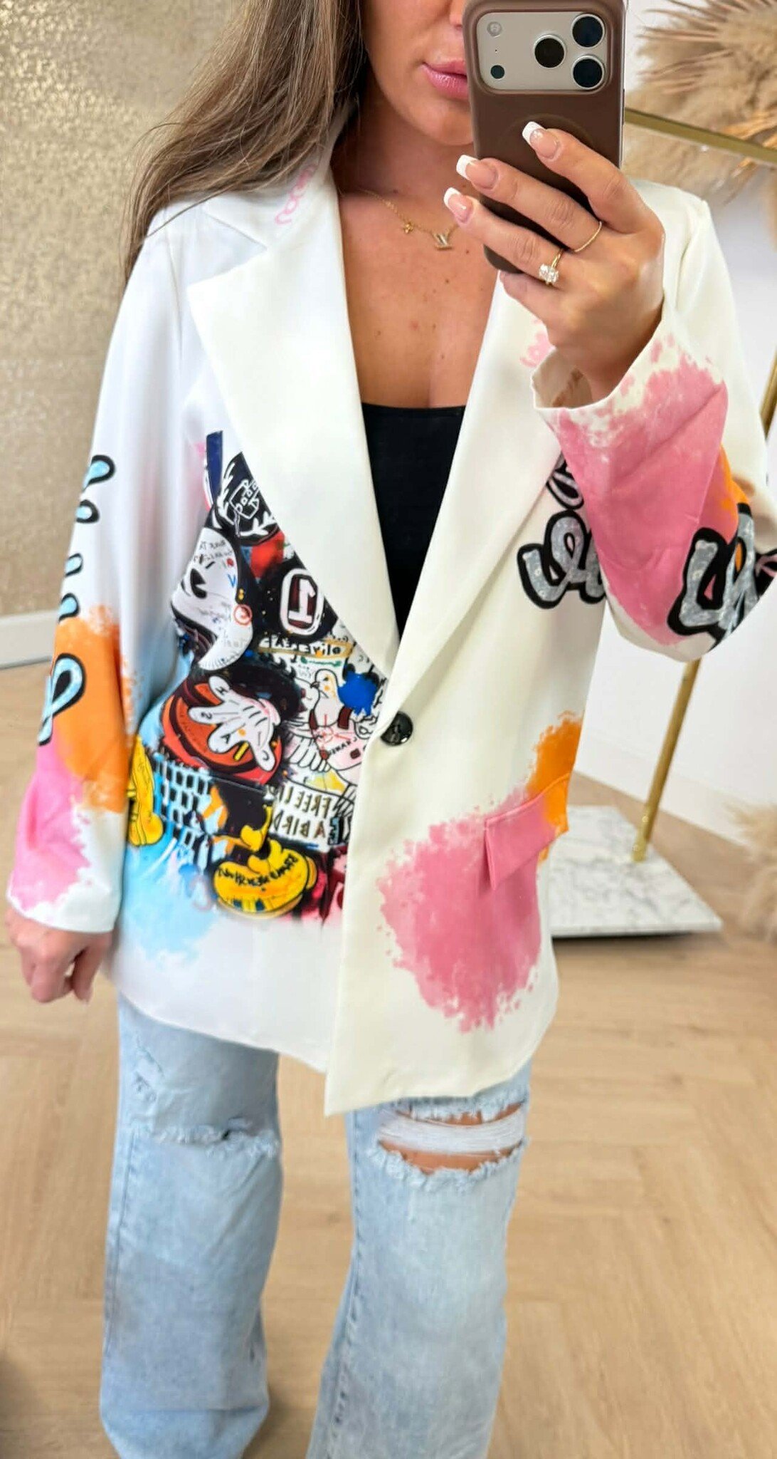 DESIGN MICKEY BLAZER OFFWHITE