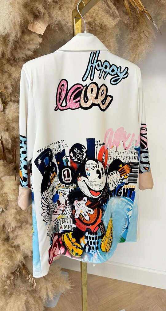 DESIGN MICKEY BLAZER OFFWHITE DESIGN MICKEY BLAZER OFFWHITE
