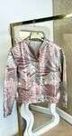 TRENDY COLORFULL JACKET 8156 PINK