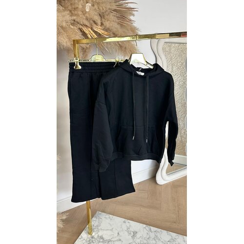 HOODIE STRAIGHT LEG SET 906 BLACK
