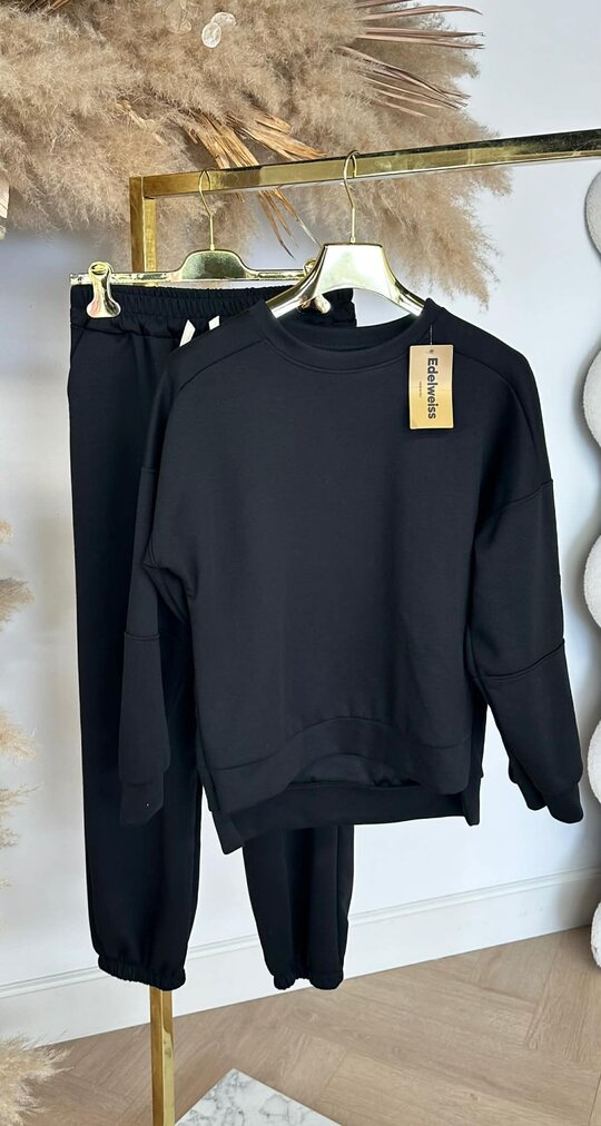 LIFE ISN'T PERFECT SET BLACK