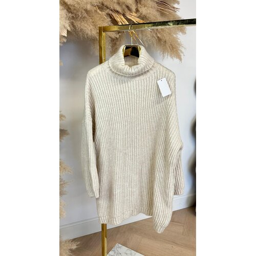 MARLIJN KOL SWEATER DRESS BEIGE