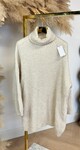 MARLIJN KOL SWEATER DRESS BEIGE