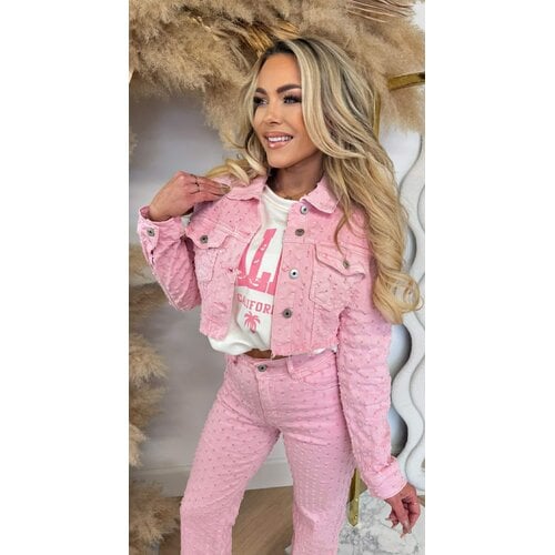 DAMAGDE JACKET H637-12 PINK