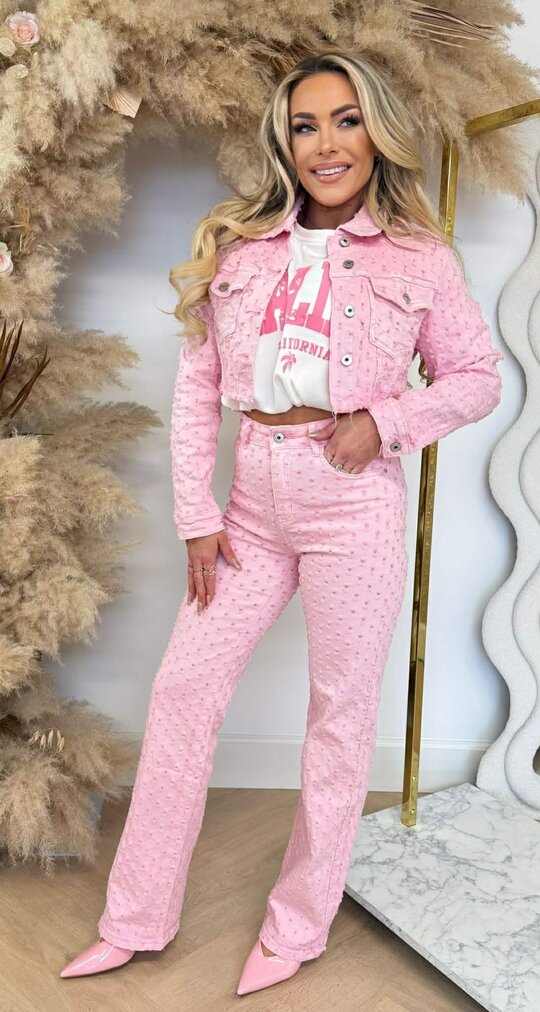 DAMAGDE JACKET H637-12 PINK