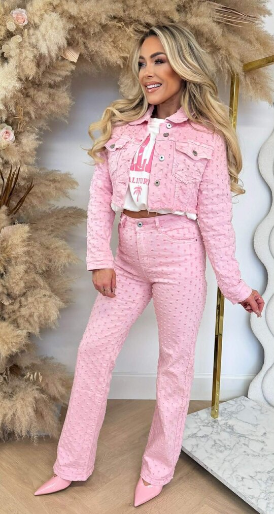 DAMAGDE JACKET H637-12 PINK