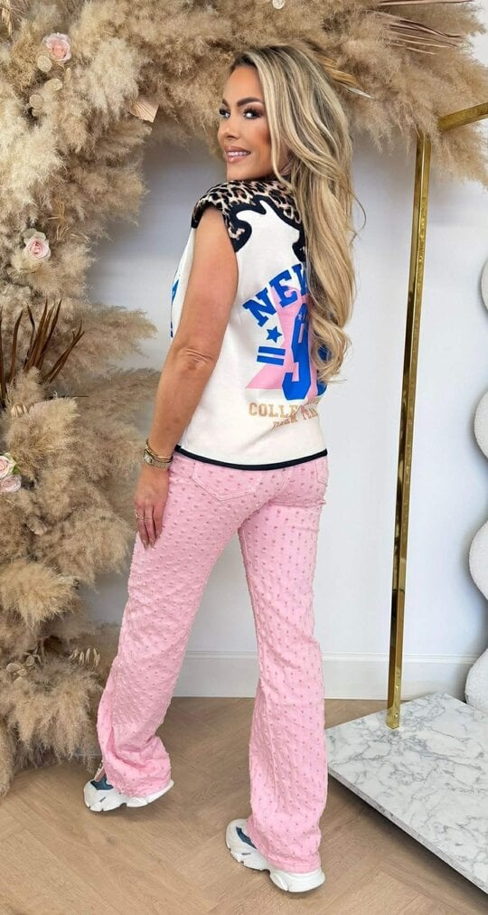 DREAM TEAM TOP BEIGE