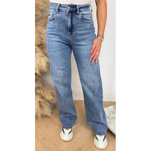 CLASSIC WIDE LEG JEANS 5350-7 DENIMBLUE