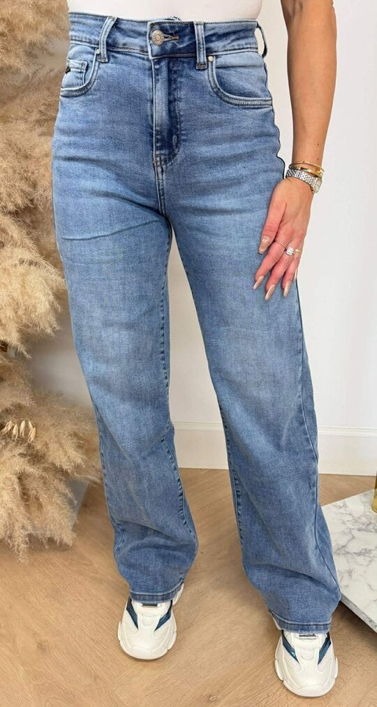 CLASSIC WIDE LEG JEANS 5350-7 DENIMBLUE
