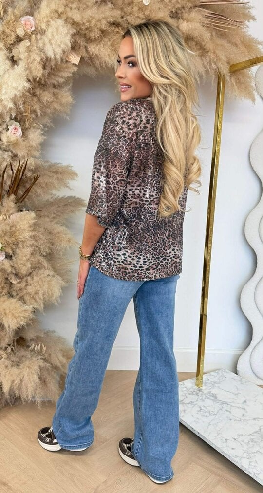 LEO SEQUIN LA SHIRTS BLUE LEO SEQUIN LA SHIRTS BLUE