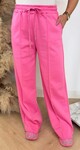 MICHELLE SOFT STRAIGHT LEG PANTS FUCHSIA